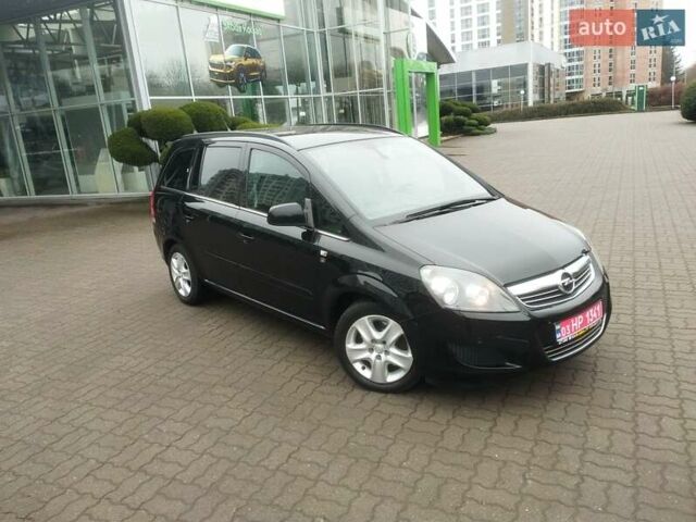 Черный Опель Зафира, объемом двигателя 1.7 л и пробегом 244 тыс. км за 7650 $, фото 38 на Automoto.ua