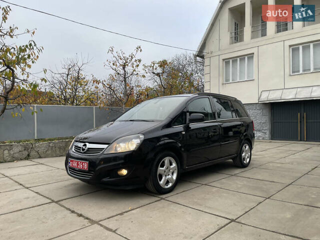 Черный Опель Зафира, объемом двигателя 1.7 л и пробегом 260 тыс. км за 6999 $, фото 3 на Automoto.ua
