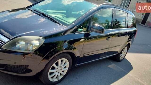 Чорний Опель Зафіра, об'ємом двигуна 1.7 л та пробігом 280 тис. км за 7250 $, фото 3 на Automoto.ua