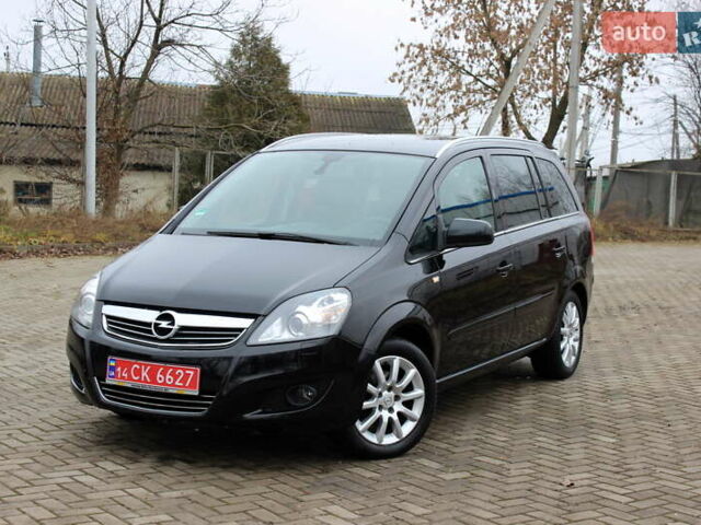 Черный Опель Зафира, объемом двигателя 1.8 л и пробегом 220 тыс. км за 7499 $, фото 6 на Automoto.ua