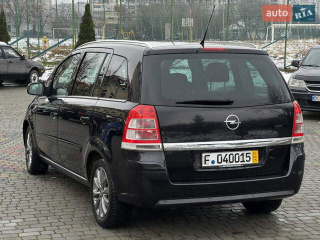 Черный Опель Зафира, объемом двигателя 1.8 л и пробегом 247 тыс. км за 7599 $, фото 17 на Automoto.ua