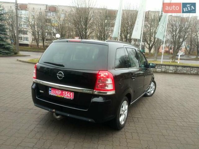 Черный Опель Зафира, объемом двигателя 1.7 л и пробегом 244 тыс. км за 7650 $, фото 61 на Automoto.ua