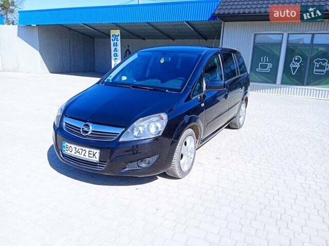 Черный Опель Зафира, объемом двигателя 1.7 л и пробегом 219 тыс. км за 6950 $, фото 23 на Automoto.ua