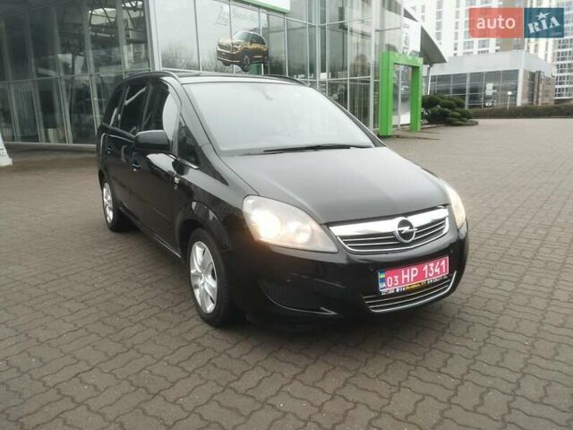 Черный Опель Зафира, объемом двигателя 1.7 л и пробегом 244 тыс. км за 7650 $, фото 52 на Automoto.ua
