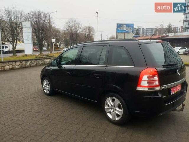 Черный Опель Зафира, объемом двигателя 1.7 л и пробегом 244 тыс. км за 7650 $, фото 18 на Automoto.ua