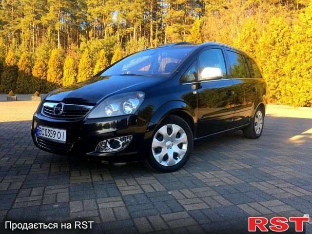 Чорний Опель Зафіра, об'ємом двигуна 1.7 л та пробігом 232 тис. км за 7000 $, фото 1 на Automoto.ua