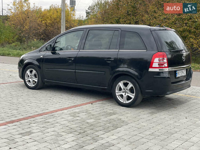 Черный Опель Зафира, объемом двигателя 1.7 л и пробегом 278 тыс. км за 7300 $, фото 14 на Automoto.ua