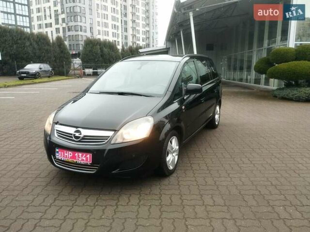 Черный Опель Зафира, объемом двигателя 1.7 л и пробегом 244 тыс. км за 7650 $, фото 39 на Automoto.ua