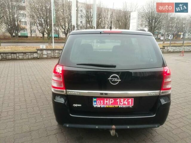 Черный Опель Зафира, объемом двигателя 1.7 л и пробегом 244 тыс. км за 7650 $, фото 43 на Automoto.ua