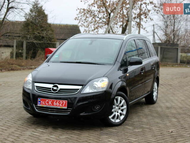 Черный Опель Зафира, объемом двигателя 1.8 л и пробегом 220 тыс. км за 7499 $, фото 7 на Automoto.ua