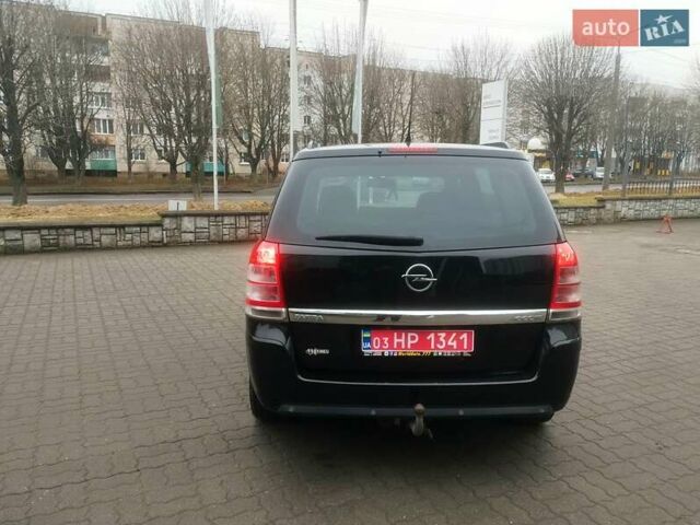 Черный Опель Зафира, объемом двигателя 1.7 л и пробегом 244 тыс. км за 7650 $, фото 46 на Automoto.ua