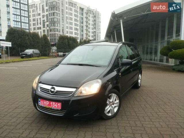 Черный Опель Зафира, объемом двигателя 1.7 л и пробегом 244 тыс. км за 7650 $, фото 62 на Automoto.ua