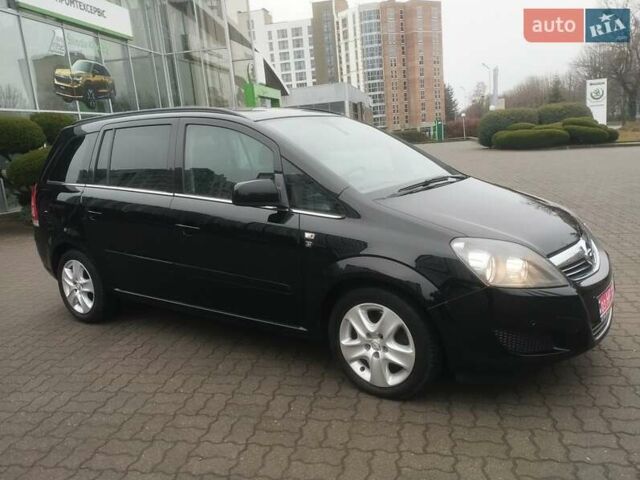 Черный Опель Зафира, объемом двигателя 1.7 л и пробегом 244 тыс. км за 7650 $, фото 53 на Automoto.ua