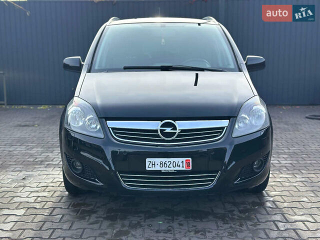 Чорний Опель Зафіра, об'ємом двигуна 1.8 л та пробігом 210 тис. км за 8199 $, фото 3 на Automoto.ua
