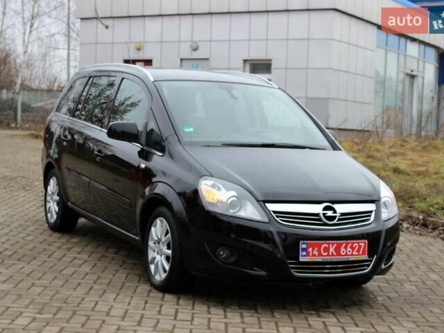 Черный Опель Зафира, объемом двигателя 1.8 л и пробегом 220 тыс. км за 7499 $, фото 12 на Automoto.ua