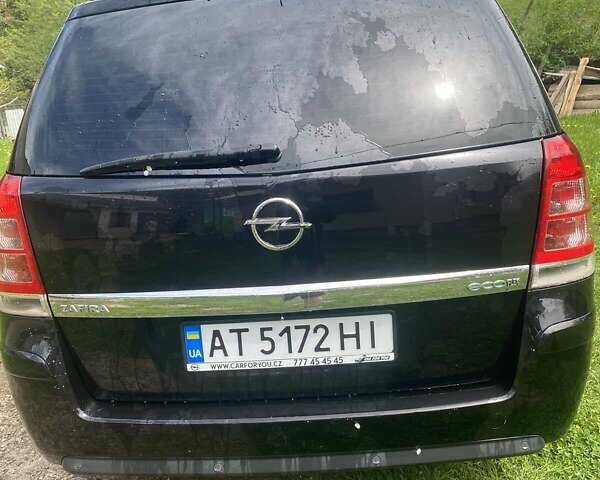 Черный Опель Зафира, объемом двигателя 1.7 л и пробегом 263 тыс. км за 6700 $, фото 5 на Automoto.ua