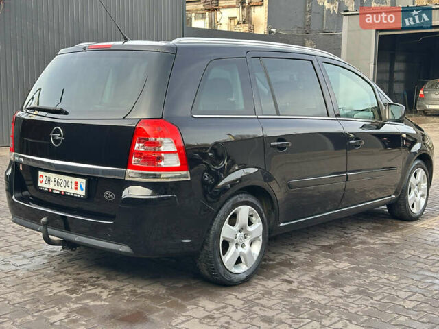 Чорний Опель Зафіра, об'ємом двигуна 1.8 л та пробігом 210 тис. км за 8199 $, фото 15 на Automoto.ua