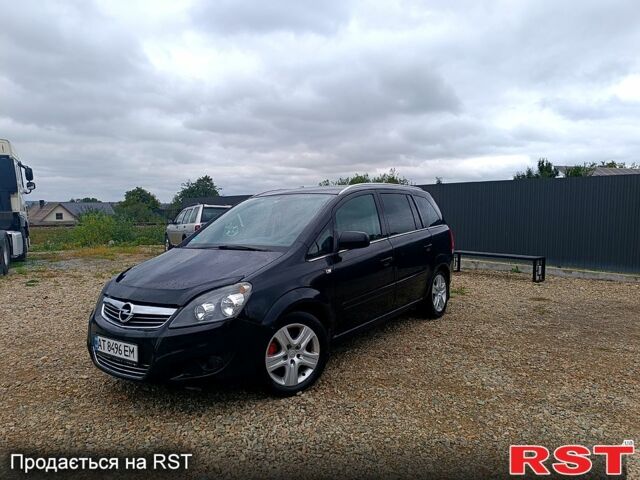 Чорний Опель Зафіра, об'ємом двигуна 1.7 л та пробігом 0 тис. км за 6000 $, фото 10 на Automoto.ua