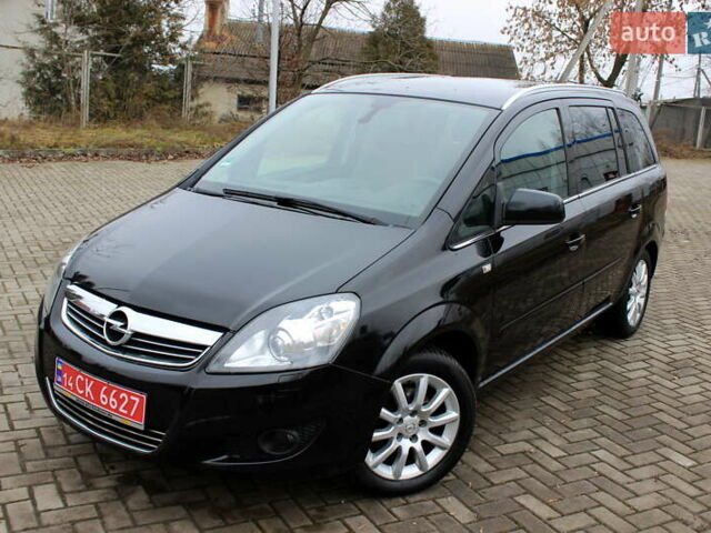 Черный Опель Зафира, объемом двигателя 1.8 л и пробегом 220 тыс. км за 6999 $, фото 11 на Automoto.ua