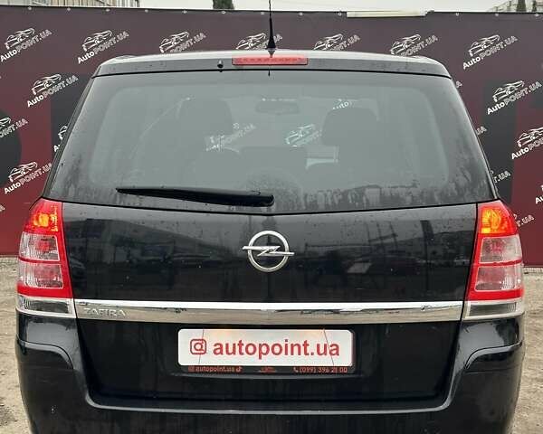 Чорний Опель Зафіра, об'ємом двигуна 1.8 л та пробігом 166 тис. км за 7900 $, фото 8 на Automoto.ua