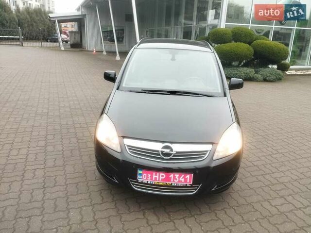 Черный Опель Зафира, объемом двигателя 1.7 л и пробегом 244 тыс. км за 7650 $, фото 58 на Automoto.ua