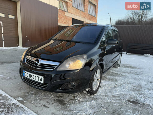 Черный Опель Зафира, объемом двигателя 1.7 л и пробегом 281 тыс. км за 6999 $, фото 15 на Automoto.ua