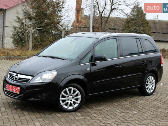 Черный Опель Зафира, объемом двигателя 1.8 л и пробегом 220 тыс. км за 7499 $, фото 9 на Automoto.ua