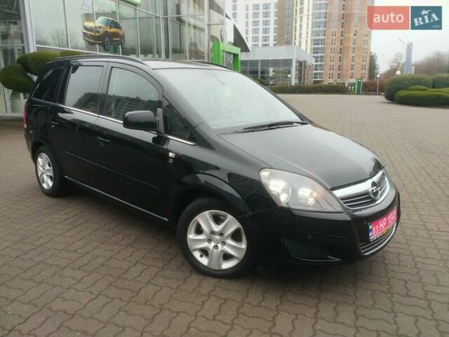 Черный Опель Зафира, объемом двигателя 1.7 л и пробегом 244 тыс. км за 7650 $, фото 10 на Automoto.ua