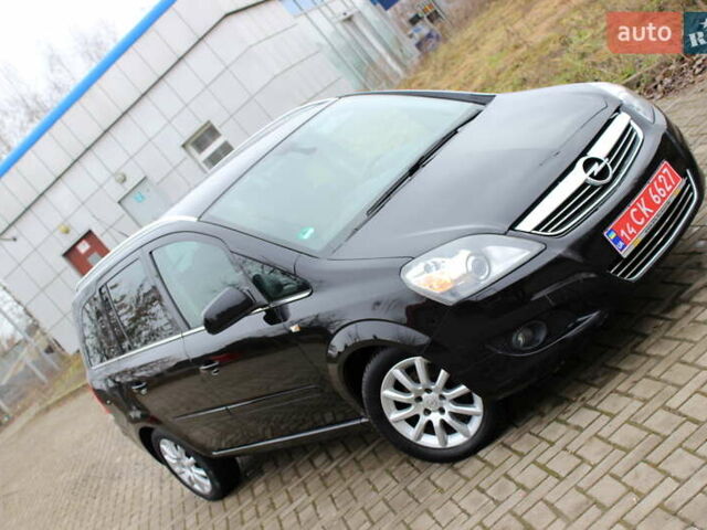 Черный Опель Зафира, объемом двигателя 1.8 л и пробегом 220 тыс. км за 6999 $, фото 5 на Automoto.ua