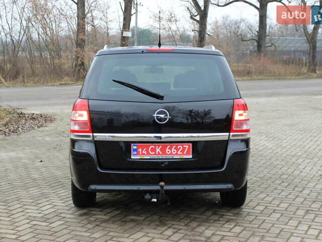 Черный Опель Зафира, объемом двигателя 1.8 л и пробегом 220 тыс. км за 7499 $, фото 23 на Automoto.ua