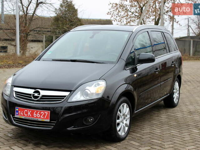 Черный Опель Зафира, объемом двигателя 1.8 л и пробегом 220 тыс. км за 6999 $, фото 15 на Automoto.ua