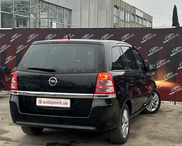 Чорний Опель Зафіра, об'ємом двигуна 1.8 л та пробігом 166 тис. км за 7900 $, фото 6 на Automoto.ua