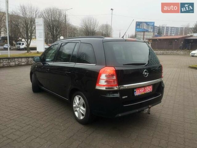 Черный Опель Зафира, объемом двигателя 1.7 л и пробегом 244 тыс. км за 7650 $, фото 47 на Automoto.ua
