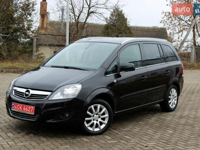 Черный Опель Зафира, объемом двигателя 1.8 л и пробегом 220 тыс. км за 6999 $, фото 8 на Automoto.ua