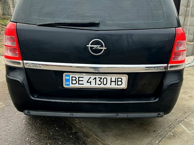 Чорний Опель Зафіра, об'ємом двигуна 1.9 л та пробігом 300 тис. км за 7500 $, фото 1 на Automoto.ua