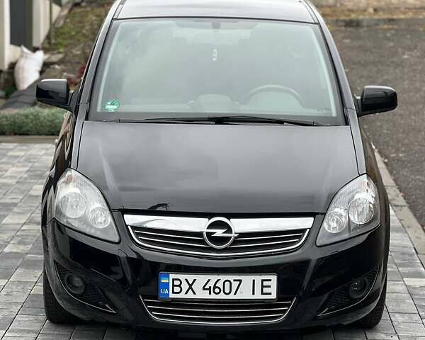 Черный Опель Зафира, объемом двигателя 1.6 л и пробегом 221 тыс. км за 7399 $, фото 16 на Automoto.ua