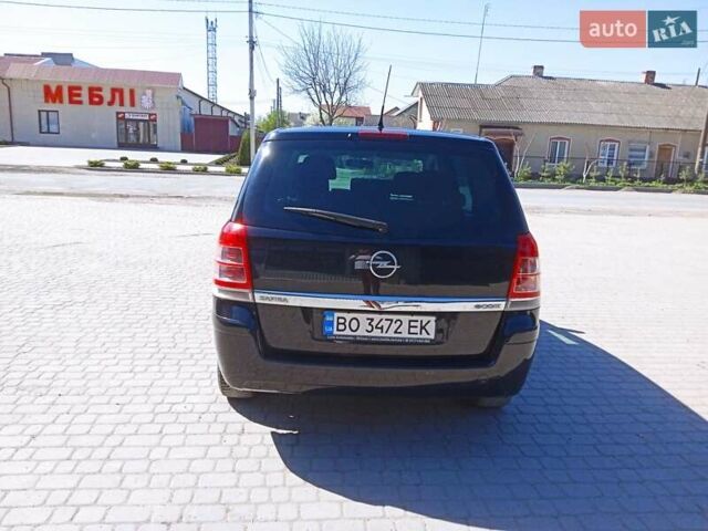 Чорний Опель Зафіра, об'ємом двигуна 1.7 л та пробігом 220 тис. км за 7750 $, фото 14 на Automoto.ua