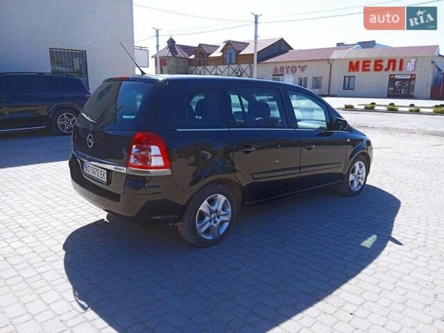 Черный Опель Зафира, объемом двигателя 1.7 л и пробегом 219 тыс. км за 6950 $, фото 11 на Automoto.ua