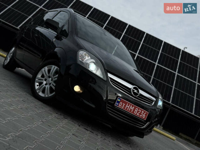 Черный Опель Зафира, объемом двигателя 1.8 л и пробегом 213 тыс. км за 7700 $, фото 129 на Automoto.ua