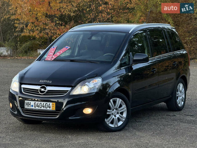 Черный Опель Зафира, объемом двигателя 1.7 л и пробегом 189 тыс. км за 8350 $, фото 10 на Automoto.ua