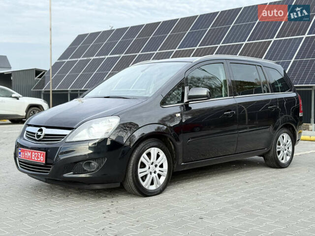 Черный Опель Зафира, объемом двигателя 1.8 л и пробегом 213 тыс. км за 7700 $, фото 5 на Automoto.ua