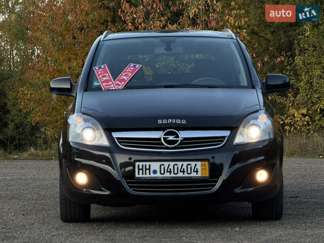 Черный Опель Зафира, объемом двигателя 1.7 л и пробегом 189 тыс. км за 8350 $, фото 24 на Automoto.ua