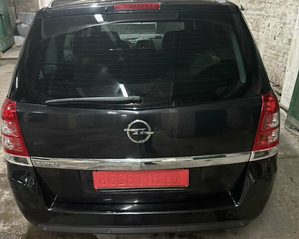 Черный Опель Зафира, объемом двигателя 1.8 л и пробегом 214 тыс. км за 7600 $, фото 5 на Automoto.ua