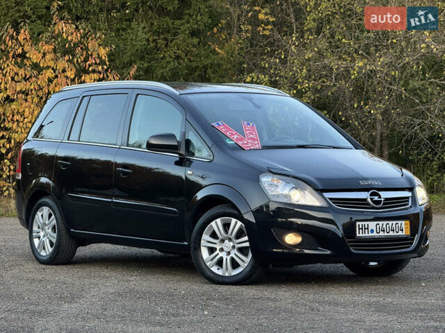 Черный Опель Зафира, объемом двигателя 1.7 л и пробегом 189 тыс. км за 8350 $, фото 9 на Automoto.ua