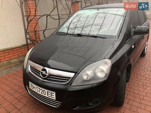 Черный Опель Зафира, объемом двигателя 1.8 л и пробегом 175 тыс. км за 7500 $, фото 6 на Automoto.ua