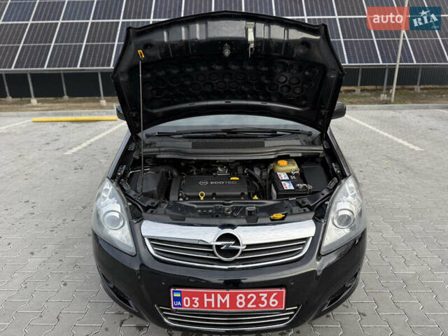 Черный Опель Зафира, объемом двигателя 1.8 л и пробегом 213 тыс. км за 7700 $, фото 30 на Automoto.ua