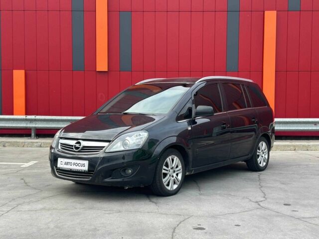Черный Опель Зафира, объемом двигателя 1.7 л и пробегом 308 тыс. км за 7290 $, фото 2 на Automoto.ua