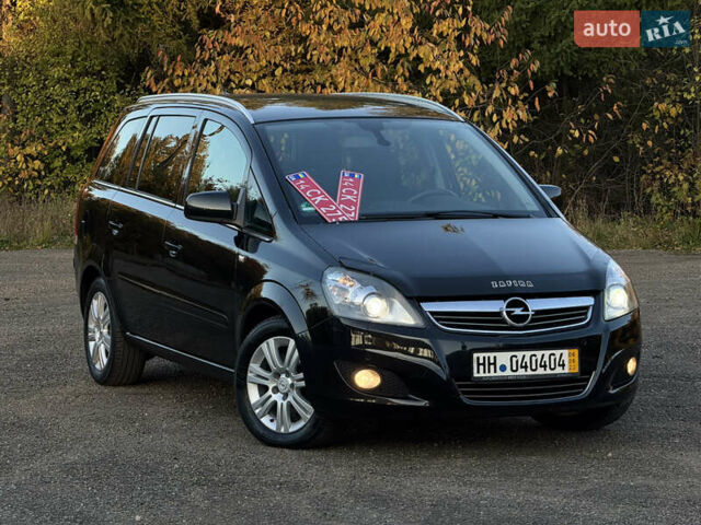 Черный Опель Зафира, объемом двигателя 1.7 л и пробегом 189 тыс. км за 8350 $, фото 8 на Automoto.ua