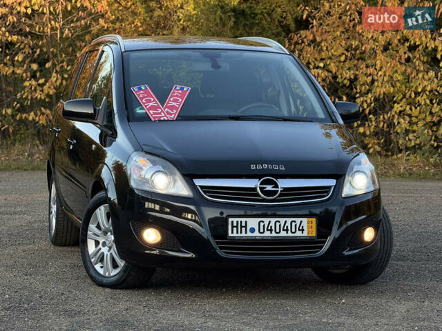 Черный Опель Зафира, объемом двигателя 1.7 л и пробегом 189 тыс. км за 8350 $, фото 7 на Automoto.ua