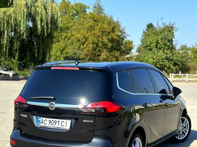 Чорний Опель Зафіра, об'ємом двигуна 1.6 л та пробігом 219 тис. км за 8700 $, фото 3 на Automoto.ua